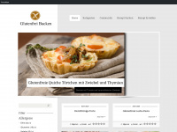 glutenfreibacken.com Webseite Vorschau