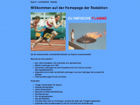 olympische-flamme.de Webseite Vorschau