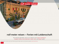 rolfmeierreisen.ch Webseite Vorschau