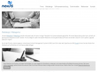 naviti.ch Webseite Vorschau