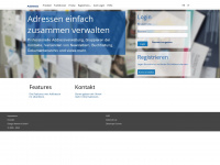 addressix.com Webseite Vorschau