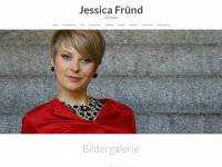 jessicafruend.com Webseite Vorschau