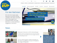jevp.ch Webseite Vorschau