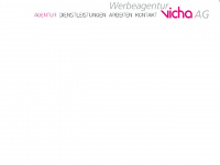 vicha.ch Webseite Vorschau