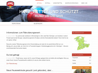 feuerwehr-amg.ch Webseite Vorschau