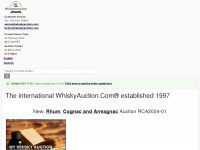 whiskyauction.com Webseite Vorschau