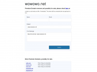 wowowo.net Webseite Vorschau