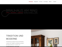 brauhaus-am-ring.de Webseite Vorschau
