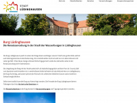 burg-luedinghausen.de Webseite Vorschau