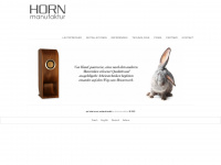 hornmanufaktur.at Webseite Vorschau