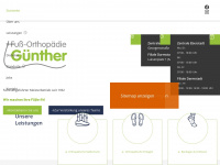 guenther-orthopaedie.de Thumbnail
