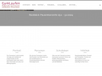 gymlaufen.ch Webseite Vorschau
