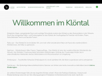 kloental.com Webseite Vorschau