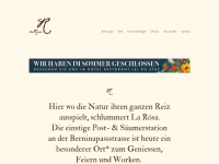 larosa.ch Webseite Vorschau