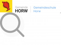 schulen-horw.ch Webseite Vorschau
