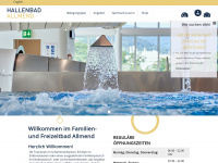 hallenbadallmend.ch Webseite Vorschau
