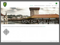 uov-luzern.ch Webseite Vorschau