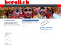 siehe.ch Webseite Vorschau