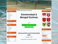 schwimmbadeichholz.ch Webseite Vorschau