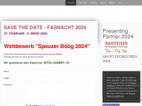 speuzer-fasnacht.ch Webseite Vorschau