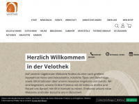 velothek.ch Webseite Vorschau