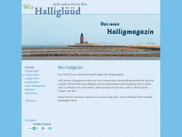 halligmagazin.de Webseite Vorschau