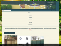 sichtschutzgarten.at Webseite Vorschau