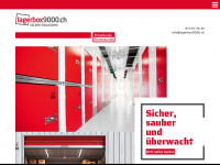 lagerbox9000.ch Webseite Vorschau
