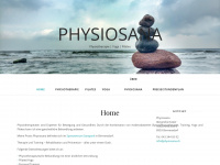 physiosana.ch Webseite Vorschau
