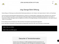 jgbuerki-stiftung.ch Webseite Vorschau