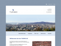 turimo.ch Webseite Vorschau