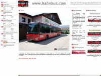 bahnbus.com Webseite Vorschau