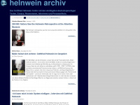helnwein-archiv.de Webseite Vorschau