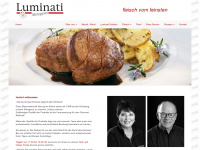 metzg-luminati.ch Webseite Vorschau