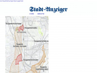 stadt-anzeiger.ch Webseite Vorschau