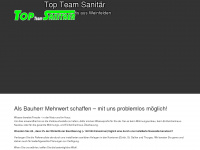 topsan.ch Webseite Vorschau