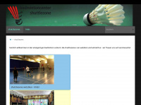 shuttlezone.ch Webseite Vorschau