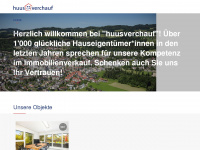 huusverchauf.ch Webseite Vorschau