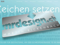 mrdesign.ch Webseite Vorschau