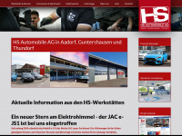 hsauto.ch Webseite Vorschau
