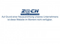 zach-consulting.com Webseite Vorschau