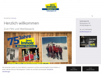 imholzsport.ch Webseite Vorschau