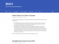 zkkv.ch Webseite Vorschau