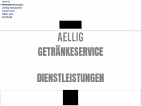 getraenkeservice-aellig.ch Webseite Vorschau