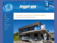 sanitaer-binggeli.ch Webseite Vorschau