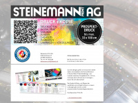 steinemann-print.ch Webseite Vorschau