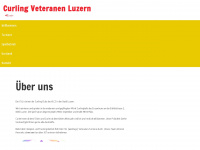curling-veteranen-luzern.ch Webseite Vorschau