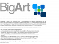 bigart.eu Webseite Vorschau
