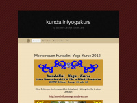 kundaliniyogakurs.wordpress.com Webseite Vorschau