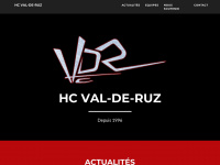 hcvdr.ch Webseite Vorschau